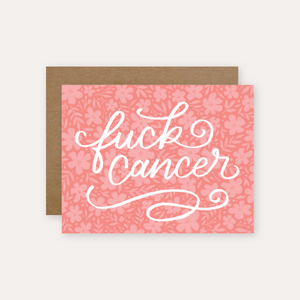 F*ck Cancer Greeting Card