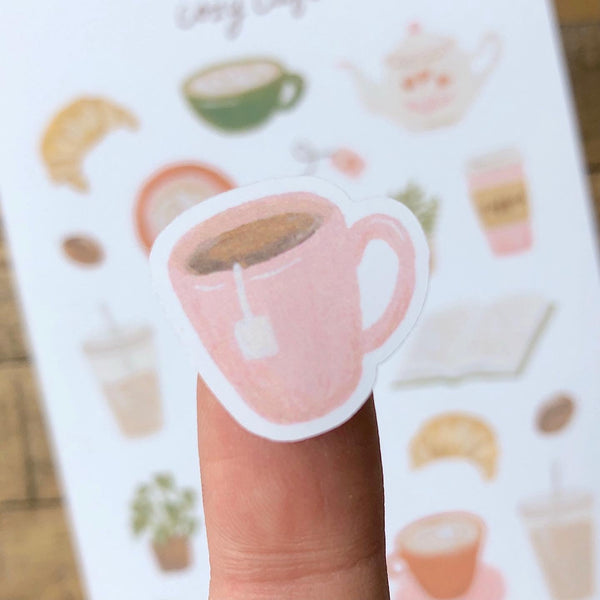 Cozy Café Sticker Sheet