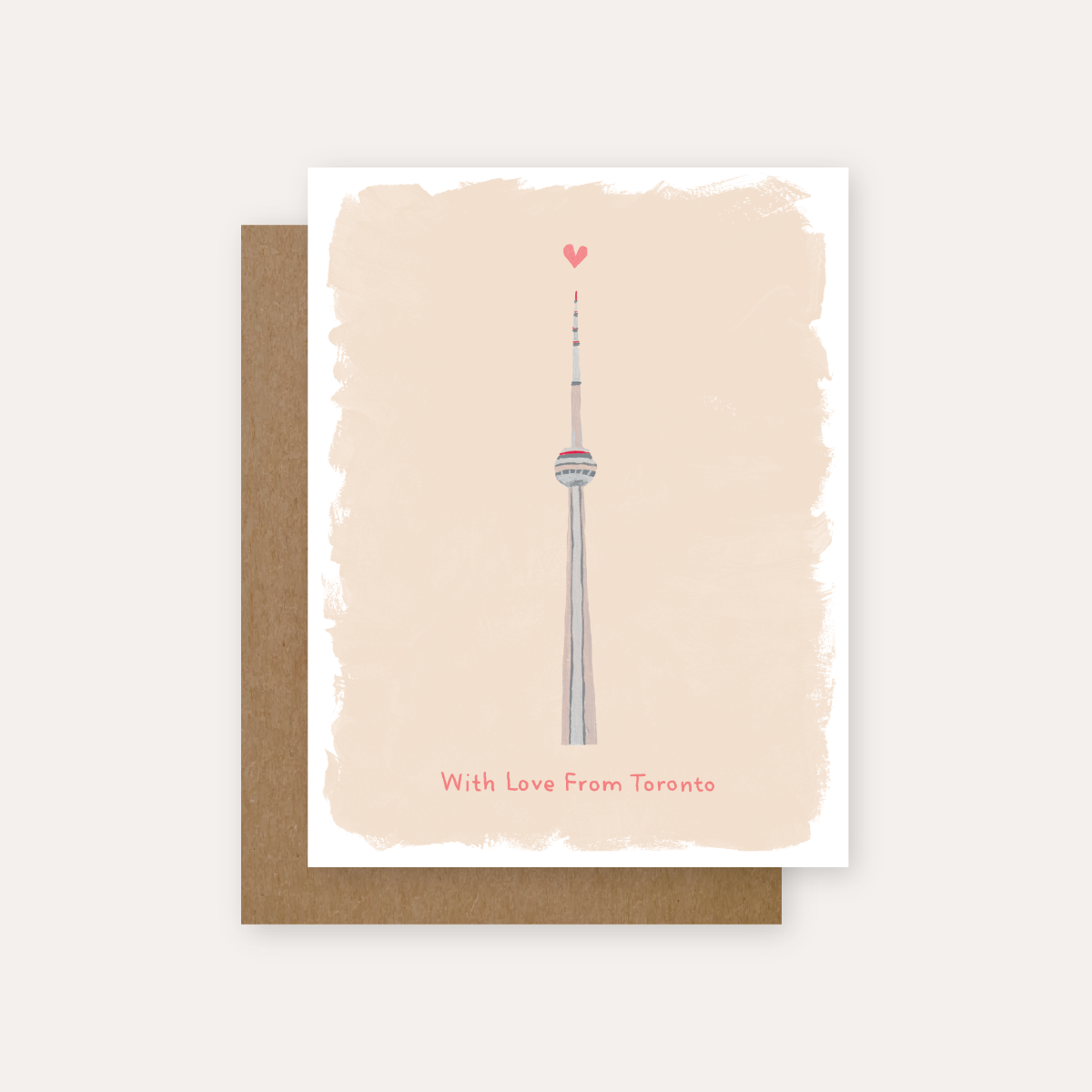 With Love From Toronto Greeting Card