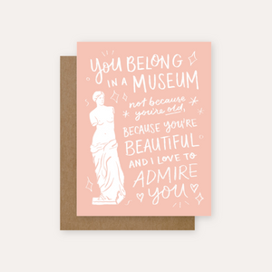 Venus De Milo Greeting Card