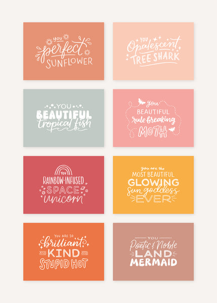 Leslie Knope Compliments Postcards