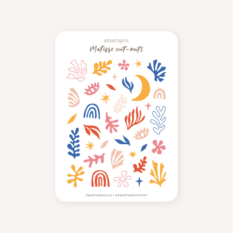 Matisse Cut Outs Sticker Sheet
