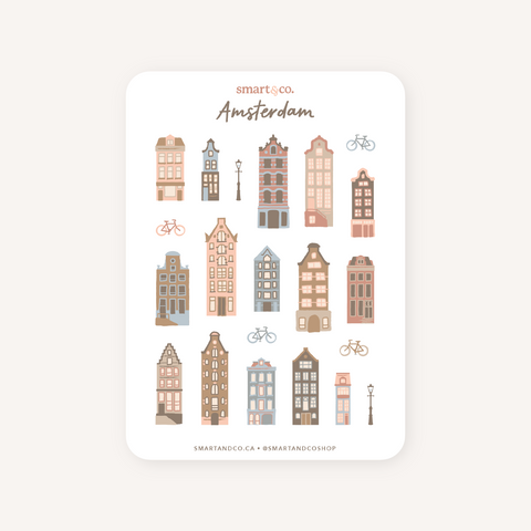 Amsterdam Sticker Sheet