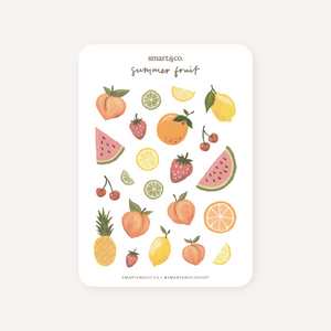 Summer Fruit Sticker Sheet