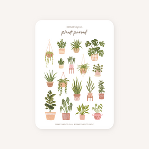 Plant Parent Sticker Sheet
